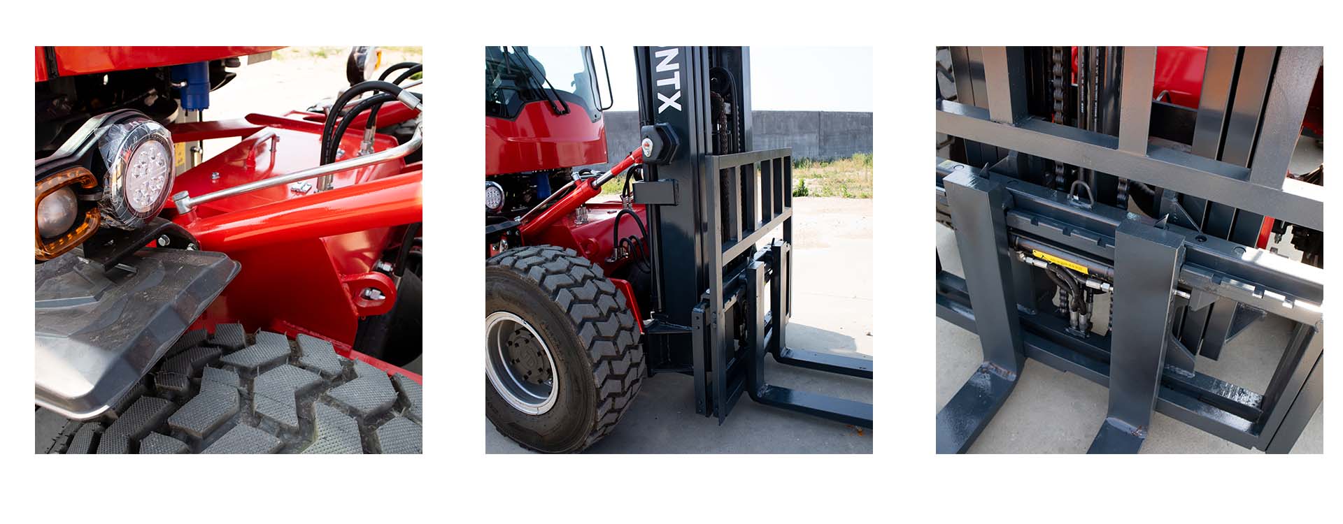 forklift High strength welded frame